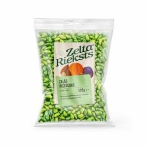 Pistācijas lobītas zaļās 500g