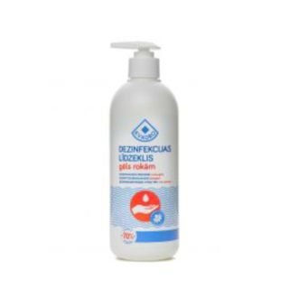 Dezinfekcijas līdzeklis rokām, gēls (etanols 70%) 500ml