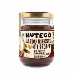 Lazdu riekstu krēms ar tumšo šokolādi 250g NUTEGO