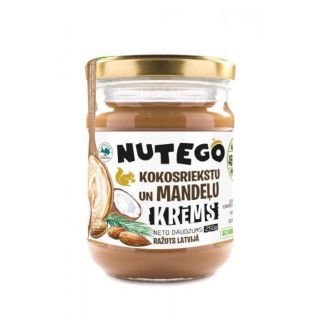 Kokosriekstu un mandeļu krēms 45%/45% 250g NUTEGO