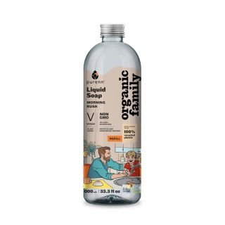 Šķidrās ziepes MORNING RUSH 1L bez dozatora ECO