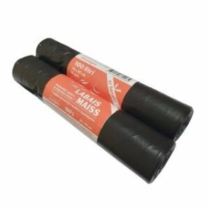 Atkritumu maisi 100l 10gb 70x95cm aizvelkami (33 mic)