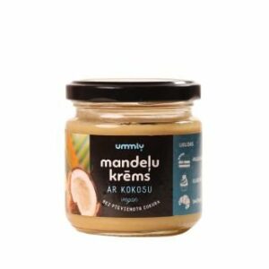 Mandeļu krēms ar kokosu 200g