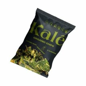 Kale čipsi ar rauga pārslām un mandelēm BIO 45g