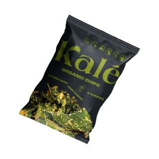 Kale čipsi ar rauga pārslām un mandelēm BIO 45g