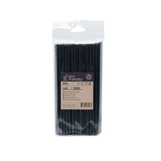 Salmiņi papīra ø6mm h-20cm 50gb melni