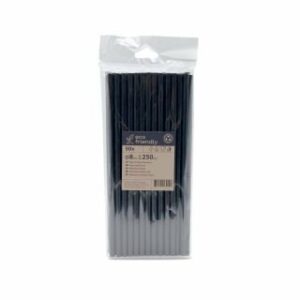 Salmiņi papīra ø8mm h-25cm 50gb melni