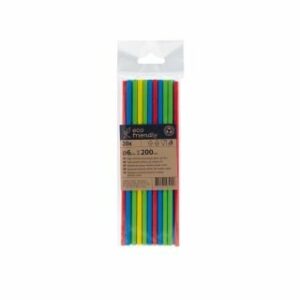 Salmiņi papīra ø6mm h-20cm 20gb krāsaini MIX