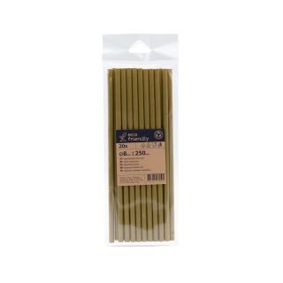 Salmiņi papīra ø8mm h-25cm 20gb brūni CRAFT