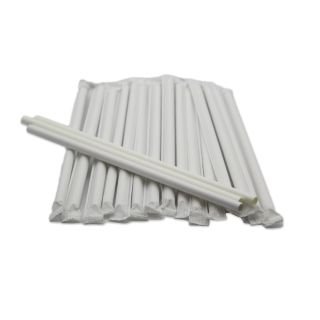 Salmiņi papīra ø6mm h-21cm 250gb higiēniski balti