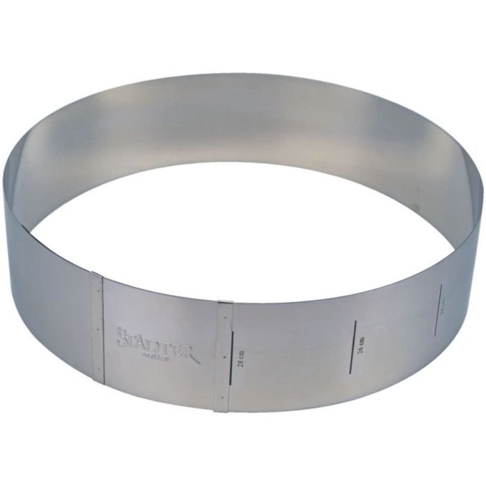 Forma tortei RIŅĶIS ø 18-30cm h-7cm sabīdāms