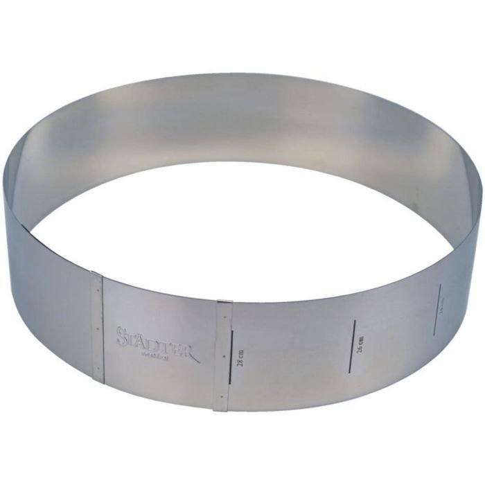 Forma tortei RIŅĶIS ø 18-30cm h-10cm sabīdāms