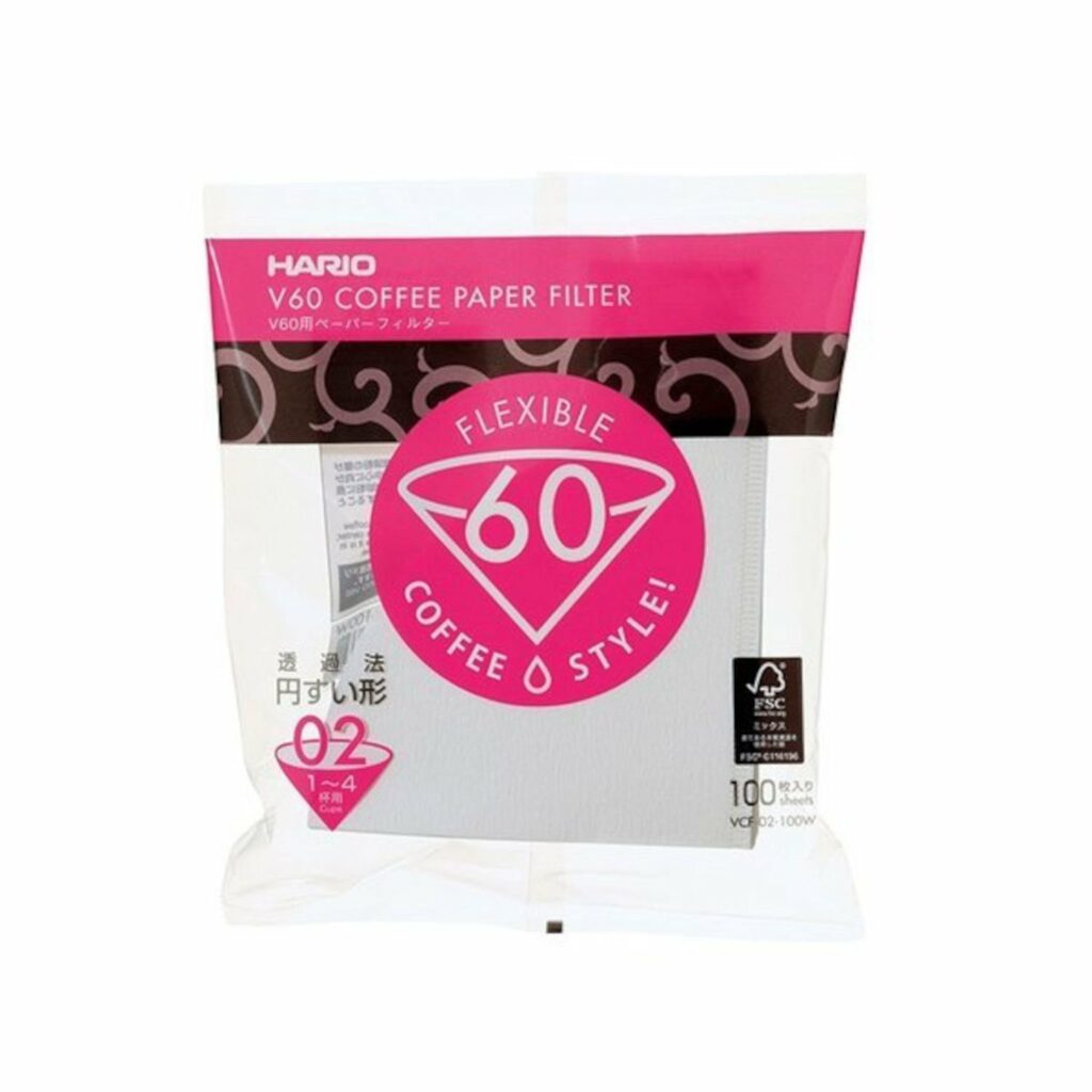 Hario V60-02 paper filters VCF-02-100W
