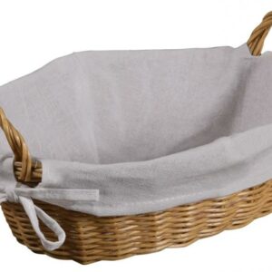 MAIZES UN AUGĻU GROZS AR ROKTURIEM 32x23x10CM, PLASTMASA/TEKSTILS, Kesper
