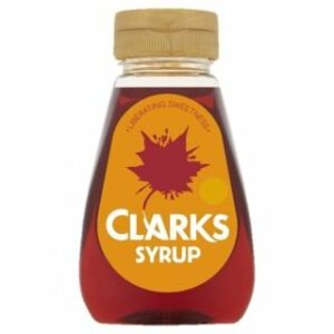 Sīrups ar kļavu sīrupa garšu 180ml/250g CLARKS