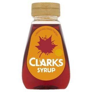 Sīrups ar kļavu sīrupa garšu 180ml/250g CLARKS
