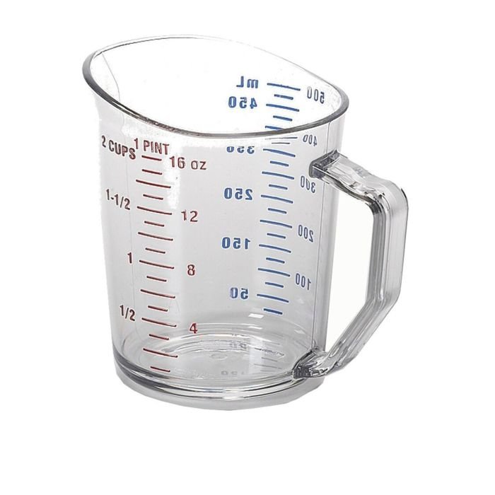Mērkrūze 500ml ar iedaļām VN