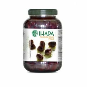 Olīvas Kalamata bez kauliņiem 1450g/800g