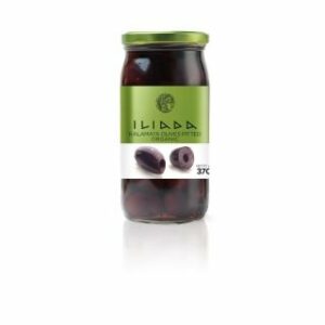 Olīvas Kalamata bez kauliņiem BIO 370g/190g ILIADA