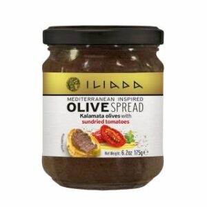 Tapenāde Kalamata olīvu ar saulē kaltētiem tomātiem ILIADA 175g
