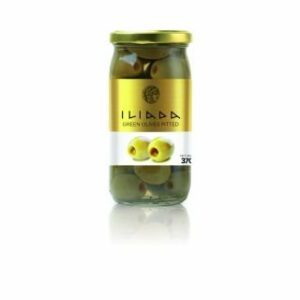 Olīvas zaļās bez kauliņiem 370g/190g ILIADA