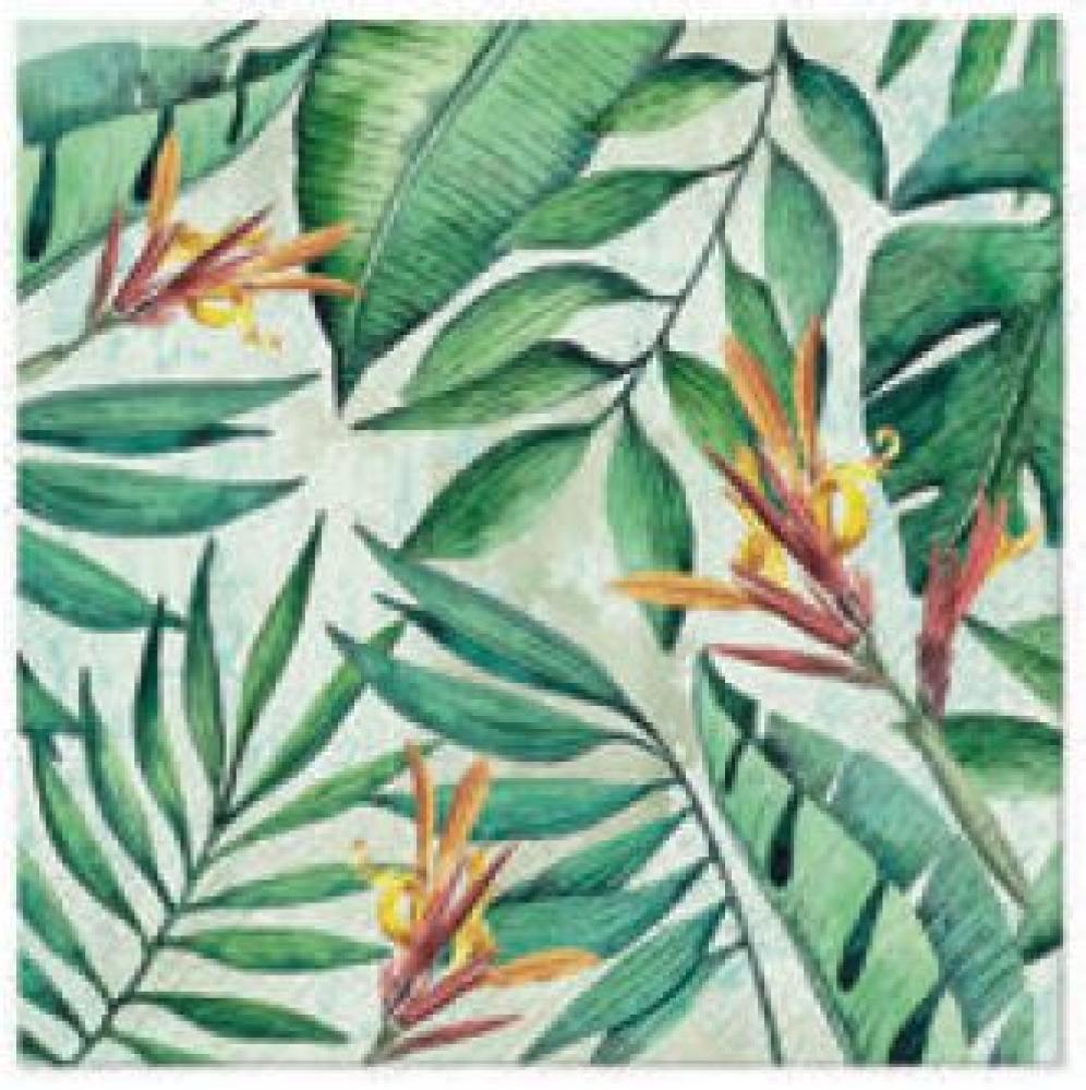 SALVETES 33x33CM, TROPICAL GARDEN, Paw Decor Collection