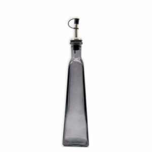 Pudele ar geizeri eļļai PIRAMIDE 350ml t.pelēka