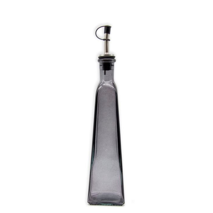 Pudele ar geizeri eļļai PIRAMIDE 350ml t.pelēka