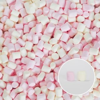 Marshmallow zefīrs balts / rozā 1kg