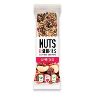 Batoniņš Superfoods BIO 40g