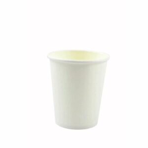 Glāzes v/l papīra 200-250ml baltas 50 gab. (vāki 80mm)