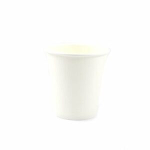 Glāzes v/l papīra 300ml baltas, platās 50 gab. (vāki 90mm)