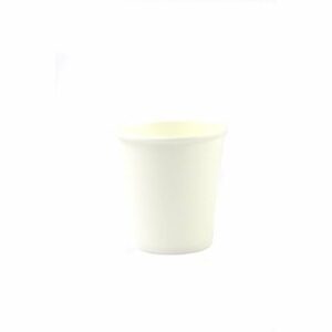 Glāzes v/l. papīra 180ml baltas (vāki 73mm) 50gab