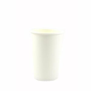Glāzes v/l papīra 300ml baltas, garās 50 gab. (vāki 80mm)