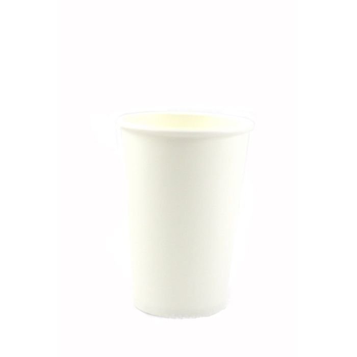 Glāzes v/l papīra 300ml baltas, garās 50 gab. (vāki 80mm)