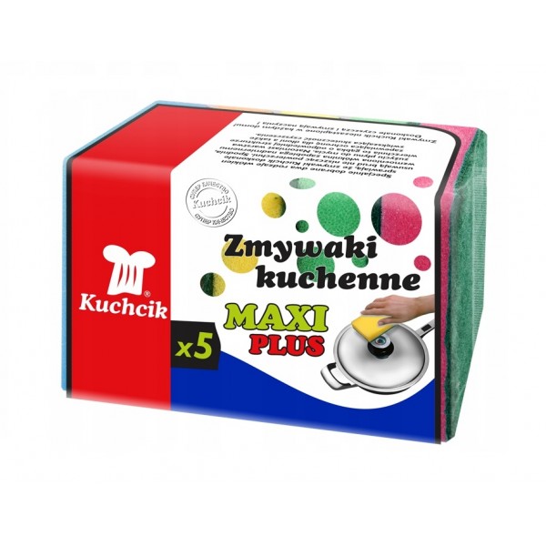 Virtuvinės kempinėlės MAXI PLUS 5vnt 3013