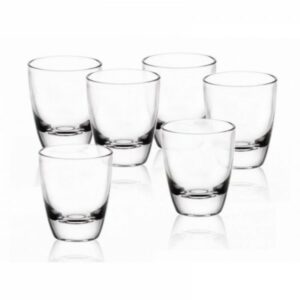 Glāzes 25ml 6vnt Barylka