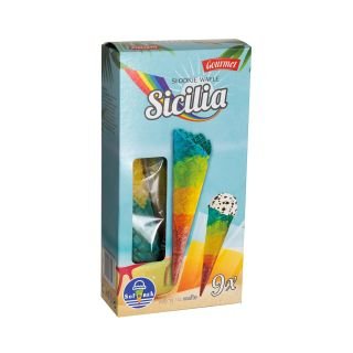 Vafeļu konusi Sicilia h17cm 9 gab.