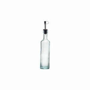 Trauks eļļai CUADRADA h-29cm, ø6cm, 400ml, caurspīdīgs