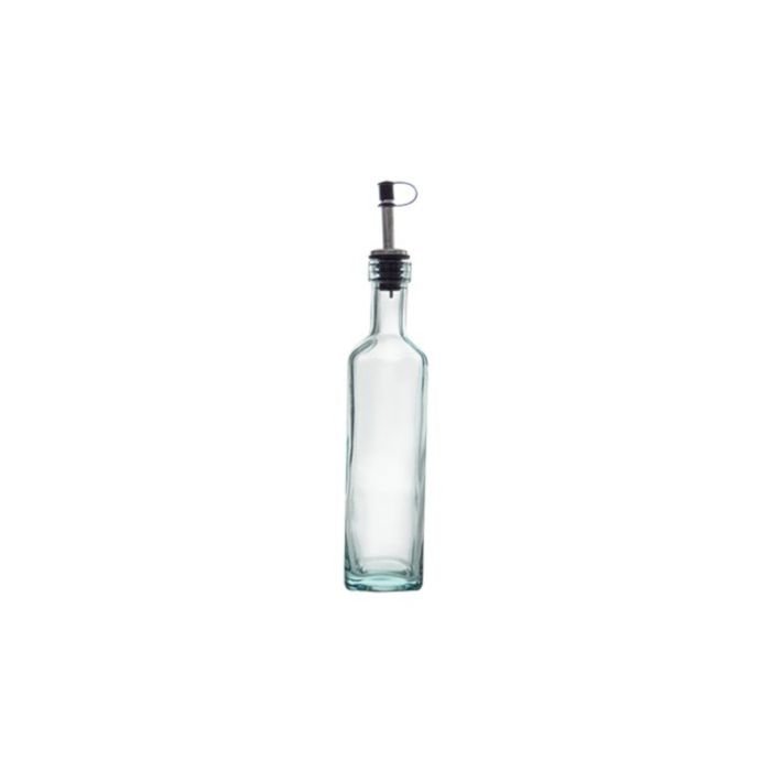 Trauks eļļai CUADRADA h-29cm, ø6cm, 400ml, caurspīdīgs