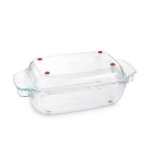 GRANDCHEF CEPAMTRAUKS AR VĀKU 34X19CM, STIKLA, Tescoma
