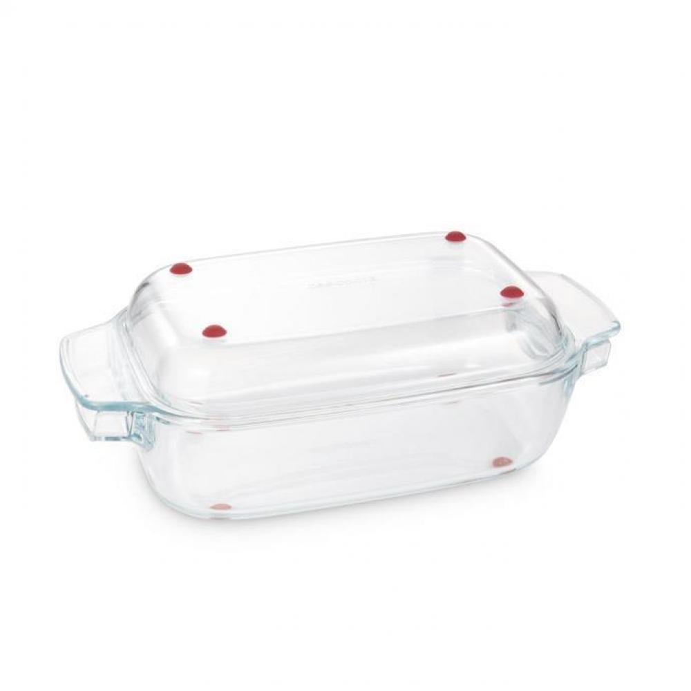 GRANDCHEF CEPAMTRAUKS AR VĀKU 34X19CM, STIKLA, Tescoma