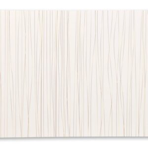 PALIKTNIS 43.5x28CM, BALTS AR ZELTA AR SVĪTRIŅĀM, PP PLASTMASA, Kesper