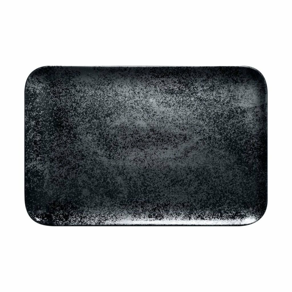 Šķīvis taisnstūra 33x22cm KARBON