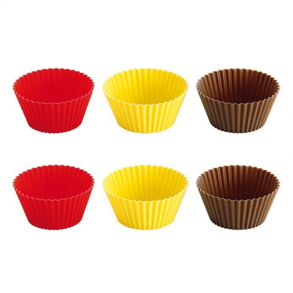DELICIA TRAUCIŅI 5CM 6GAB., SILIKONA, Tescoma