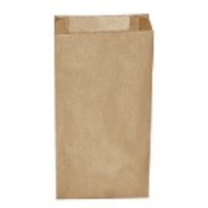 Maisiņi papīra 2kg 14+7×32cm brūni 100gab