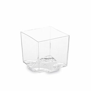 Trauciņi uzkodām MINI, 4.4x4.4x4.3cm,65ml, 20gb pl. caurspīdīgi
