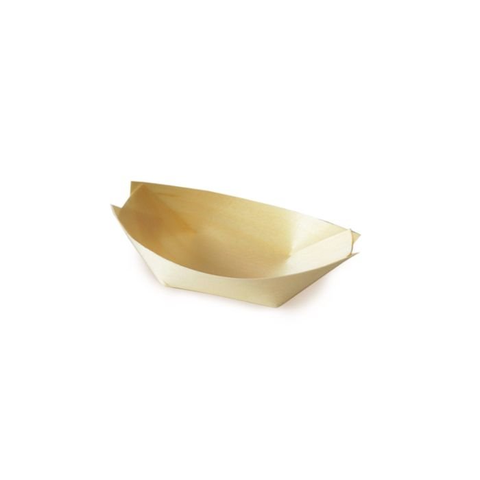 Koka laiviņas v/l 8x5.5cm 100gab