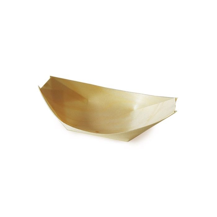 Koka laiviņas v/l 11x7cm 100gab