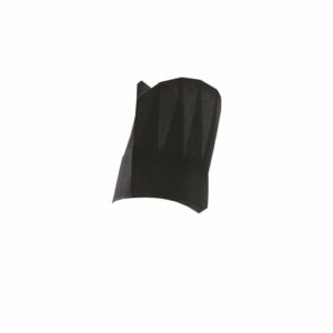 Cepures v/l. papīra CHEF h-24cm ar ielocēm 10gab melnas